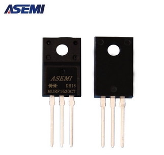 MURF1620CT超快恢復(fù)二極管，ASEMI品牌