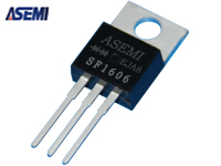 SF1606  超快恢復二極管，ASEMI品牌